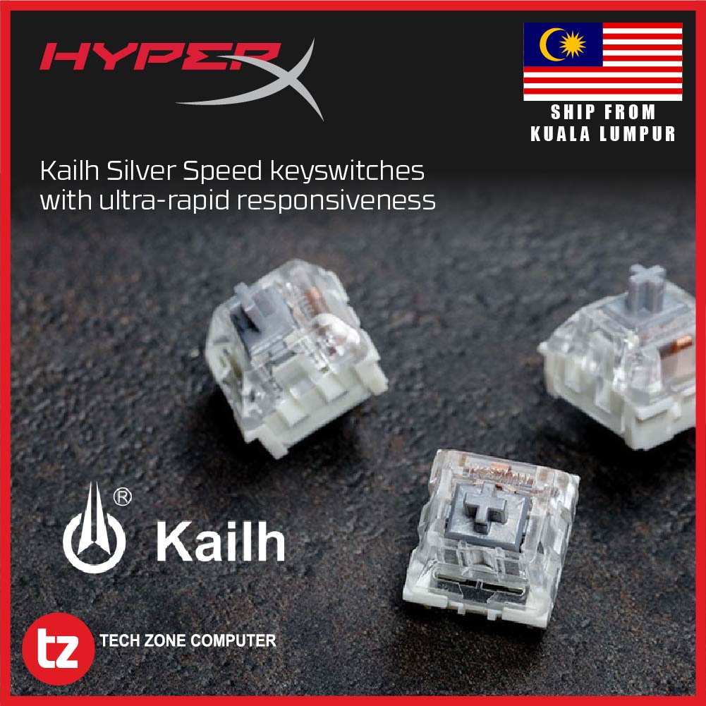Kingston HyperX Alloy FPS RGB [Kailh Silver Speed Switch] (HXKB1SS2US)