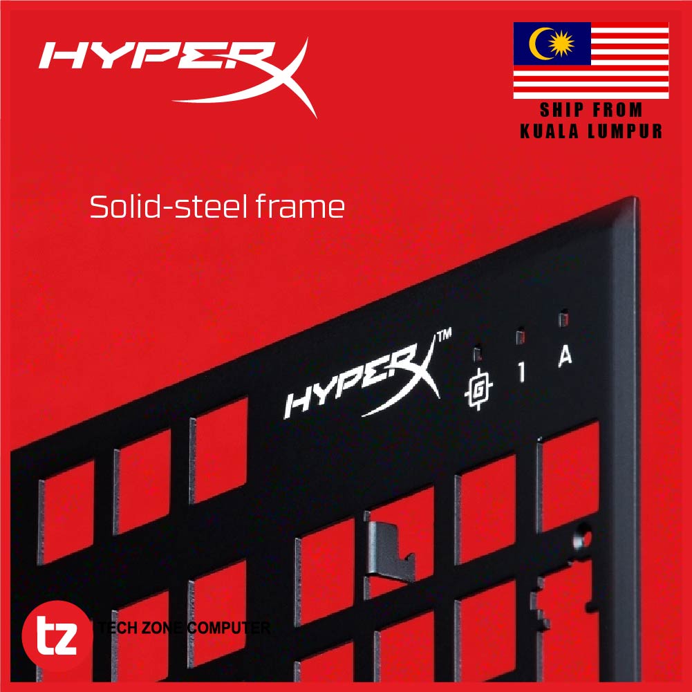 Kingston HyperX Alloy FPS [Cherry MX Red Switch] (HX-KB1RD1-NA/A3)