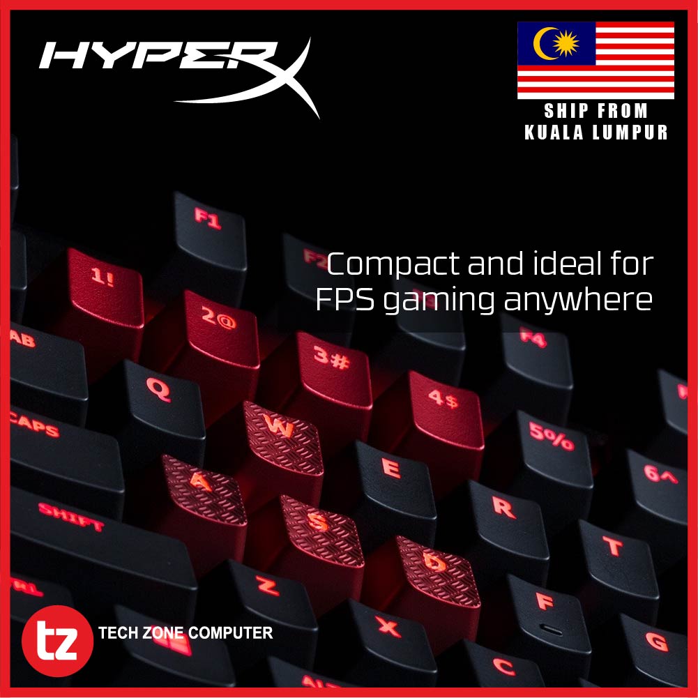 Kingston HyperX Alloy FPS [Cherry MX Red Switch] (HX-KB1RD1